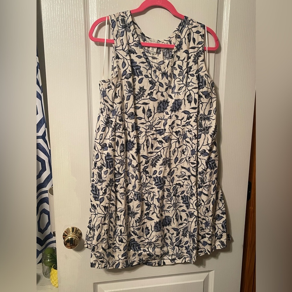 Rachel Zoe Sleevless Linen Dress